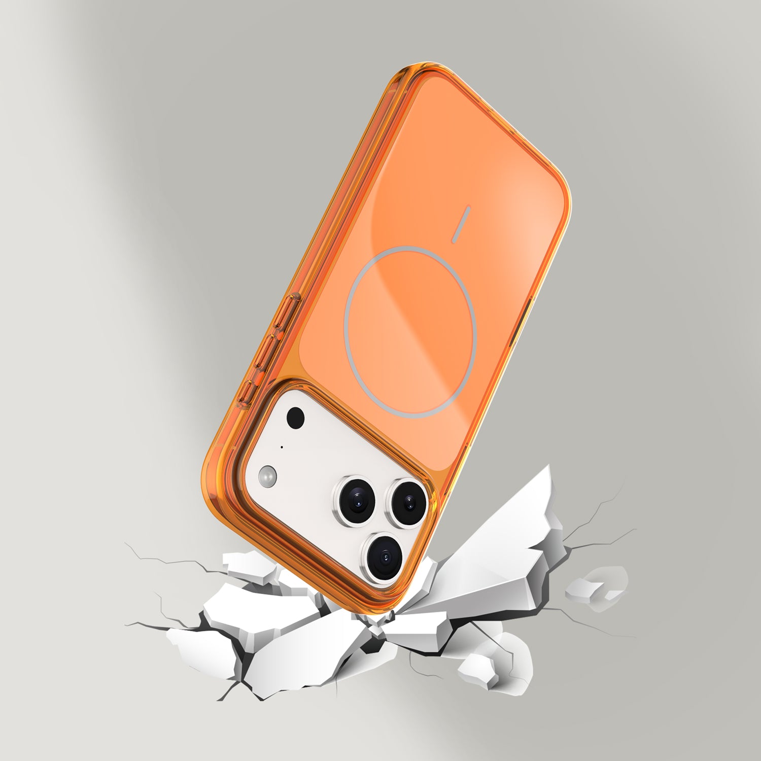 Liquid iPhone 17 Pro Max Clear Case with MagSafe